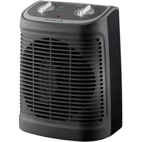 تصویر هیتر برقی فن دار SO2330 Instant Comfort Compact روونتا آلمان Rowenta SO2321F2 Instant Comfort 1800W Gray Fan Heater