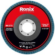 تصویر سنباده فلاپ دیسکی 115 میلیمتری P80 رونیکس مدل Ronix RH-3772 