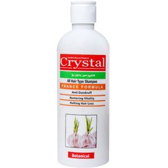 تصویر شامپو بدون بو سیر ضد شوره کریستال Crystal Garlic Anti Dandruff Shampoo