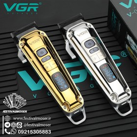 تصویر ماشین اصلاح موی سر و صورت وی جی ار مدل V-006 ا VGR V-006 VGR V-006