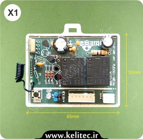 تصویر رسیور دو رله HECTOR 