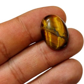 تصویر نگین چشم ببر زیباومعدنی 