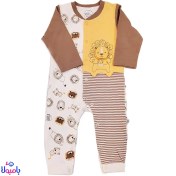 تصویر سرهمی نوزادی نیلی طرح لیون 