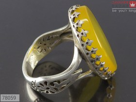 تصویر انگشتر شرف شمس مردانه اصل کد 864 Men's Sharaf Shams ring, original code 864