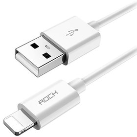 تصویر کابل شارژ USB به لایتنینگ راک مدل RCB0686 طول 1.5 متر بسته 2 عددی 