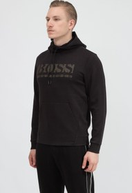 تصویر سویشرت اورجینال برند Hugo boss مدل Soody Kapüşonlu Sweatshirt کد 164072378 