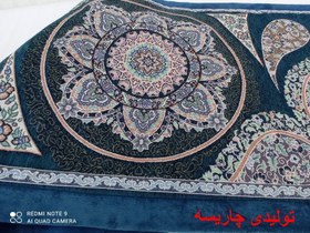 تصویر تشک نمدی زرکدار طرح کیان 