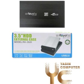 تصویر باکس هارد USB 2.0 3.5 3520 ROYAL 