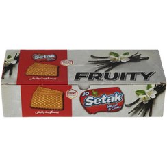 تصویر بیسکویت با طعم وانیلی ستاک 550 گرم 
