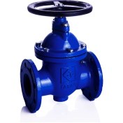 تصویر شیر کشویی رینگ برنزی F5 فاراب سایز 5 اینچ Pn16 