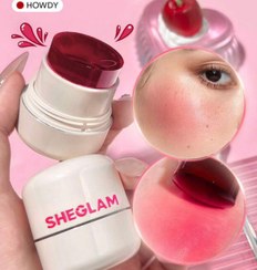 تصویر تینت رژگونه و لب ژله ای Howdy jelly licious hydrating lip & blush tint Howdy