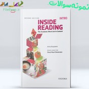 تصویر نمونه سوالات تستی زبان عمومی Inside READING (intro) 