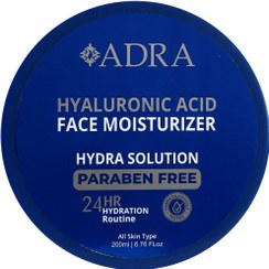 تصویر کرم آبرسان آدرا مدل Hyaluronic حجم 200 میل Adra Hydra Boost Hyaluronic Asid 200ml