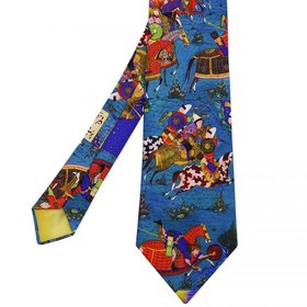 تصویر کراوات مردانه مدل شاهنامه کد 1166 