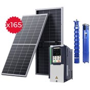 تصویر پمپ آب ۵ اینچ عمق 192.5 متر 140 مترمکعب 75 اسب 