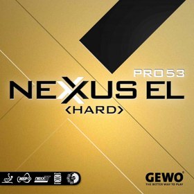 تصویر رویه راکت نکسوس 53 Gewo Table Tennis Blade Model Nexus EL PRO 53 Hard