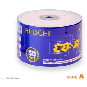 تصویر سی دی خام باجت شیرینگ 50 عددی (BUDGET) (فقط عمده حداقل 12000 حلقه) BUDGET CD-R