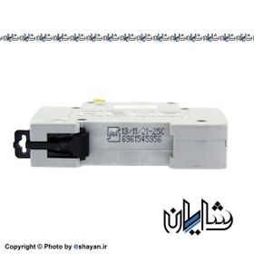 تصویر فیوز مینیاتوری تیپ C دنا الکتریک تکفاز 25A Miniature Circuit Breaker 25A Dena electric