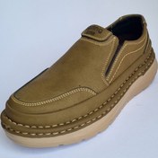 تصویر کفش صد درصد طبی مردانه سدری رنگ 