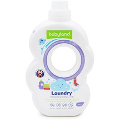 تصویر مایع لباسشویی کودک بیبی لند مقدار ۱ لیتر Baby land Baby Washing Machine Liquid 1 L