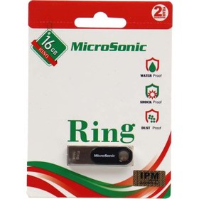 تصویر فلش ۱۶ گیگ میکروسونیک Microsonic RING 