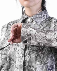 تصویر کت پوست ماری زنانه زارا 