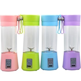 تصویر شیکر برقی مدل JUICE کد TGH04 گنجایش 0.38 لیتر - بنفش 