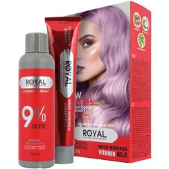 تصویر کیت رنگ مو یاسی رویال کد R308 ROYAL