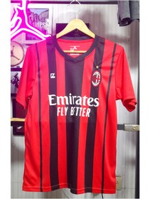 تصویر کیت فوتبال اث میلان (بدون شماره) Kit football AC milan