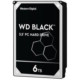 تصویر هارد اینترنال وسترن دیجیتال WD Black 6TB 128MB ا Western Digital Black 6TB 128MB SATA HDD Western Digital Black 6TB 128MB SATA HDD