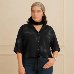 تصویر شومیز گره ای گازوئیلی 