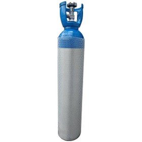 تصویر کپسول اکسیژن مدل 10 لیتری آلومینیومی ا Oxygen cylinder 10AL Oxygen cylinder 10AL