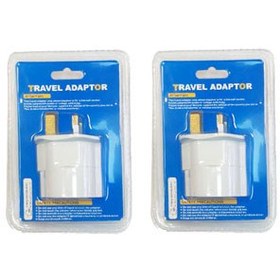 تصویر تبدیل 2 به 3 فیوزدار اصلی نارکن Narken XD-501-E Narken XD-501-E Adapter Plug Converter