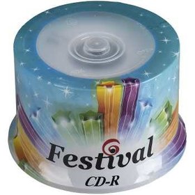 تصویر سي دي خام فستيوال پک 50 عددي ا Festival CD-R - 50 Pack Festival CD-R - 50 Pack