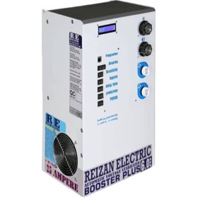 تصویر استابلایزر تک فاز 25 آمپر 6KVA بوستر پلاس ریزان الکتریک Single phase 25A 6KVA stabilizer booster plus Reizan Electeric