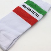 تصویر جوراب دوچرخه سواری طرح تیم ملی جوراب دوچرخه سواری طرح تیم ملی