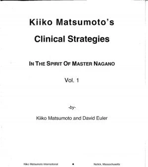 Kiiko Matsumoto's Clinical Strategies Kiiko Matsumoto - Net