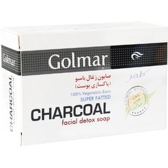 تصویر صابون زغال بامبو گلمر ا Golmar Charcoal Facial Detox Soap 115 g Golmar Charcoal Facial Detox Soap 115 g