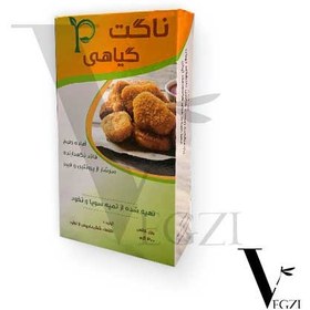 تصویر ناگت تمپه پروتئین وگ نخود و سویا