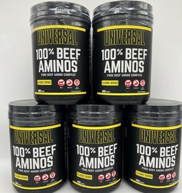 تصویر امینو یونیورسال 100% آمینو بیف 200 و 400 عدد ا Universal 100% Beef Amino 400 Tablets 