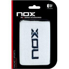 تصویر BLISTER WRISTBAND 2 pcs. WHITE (BLUE LOGO) 