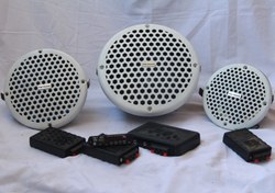 تصویر جفت باند بلوتوثی SCT-416 سایز ۴ اینچی Two way زاویه دار Speaker SCT-416