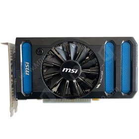 تصویر کارت گرافیک MSI N550 GTX TI 1G GDDR5 استوک 