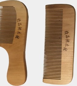 تصویر شانه چوبی 