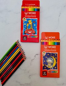 تصویر مداد رنگی ووک 