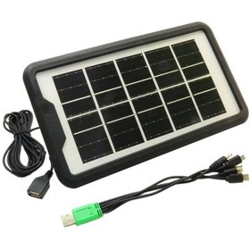 تصویر پنل خورشیدی GDsuper 6V-3W 