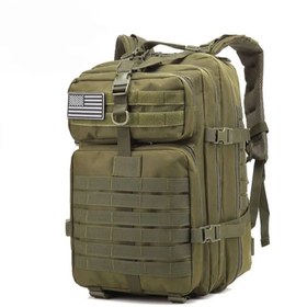 تصویر کوله پشتی تاکتیکال برزنتی 51 لیتری 51 liter canvas tactical backpack