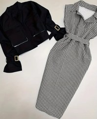 تصویر سارافون و کت پیچازی دخترانه 