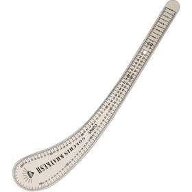تصویر خط کش خیاطی گرزی French curve ruler