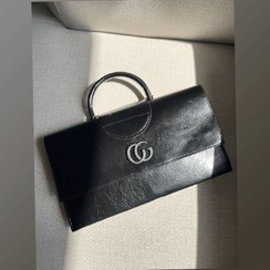 تصویر کیف مجلسی زنانه چرمی کلاسیک گوچی 